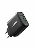 UGREEN 36W Chargeur USB A Rapide iPhone 18W 2 Ports Prise Secteur Compatible avec iPhone 16 15 14 13 12 11 SE XS XR Galaxy S25 S24 S23 A56 A16 A06 Redmi Note 14