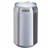 Poubelle de cuisine automatique 30L CAN en acier INOX forme canette avec seau