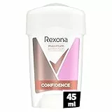 REXONA - Déodorant Femme Confidence - Stick Anti-transpirant - 3x plus efficace contre la transpiration - Protection 96h - 45ml