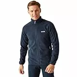 Regatta Men's Hadfield Full Zip Fleece Jacket Veste Polaire, Bleu Marine, L Homme