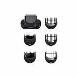 6 Têtes De Rasage Convient Pour Braun Series, BT5-6-7, Tondeuse À Cheveux Avec Rasoir Électrique, Accessoire De Rasoir Avec 5 Peignes De Conduite (1/2/3/5/7 mm)