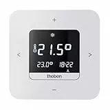 Theben 8119200 Ramses 811 top3 I Thermostat programmable numérique pour Surveillance/régulation de la température ambiante en Fonction du Temps I Version à Pile I Thermostat d'ambiance