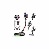 Ultenic U16 Flex Aspirateur Balai sans Fil, 50kPa/60min Aspirateur sans Fil Hyper-Puissant, Technologie GreenEye, Tube Pliable, Brosse Anti-Emmêlement pour Tapis, Poils Animaux, Sol Dur et Voiture