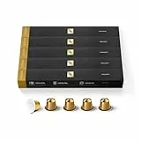 Nespresso Original – Bundle 50 Capsules de café Volluto – Intensité 4 – Pour Espresso & Cappuccino Recette Lait – (5 étuis de 10)