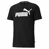 PUMA ESS Logo Tee T-Shirt Homme, XXL, Noir