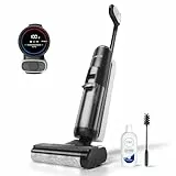Tineco Floor One S5 Aspirateur Eau et Poussière sans Fil Intelligent pour sols durs, Aspirateur Laveur sans Fil, Longue autonomie, Parfait pour Les saletés collantes et Les Poils d’Animaux