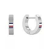 Tommy Hilfiger Jewelry Boucles d'Oreilles Huggies pour Homme en Acier Inoxidable - 2790380