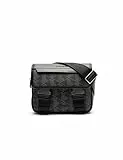 Lacoste sacoche The Blend Homme Monogram Noir Gris