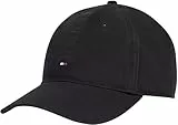 Tommy Hilfiger Casquette Homme Flag Soft 6 Panel en Coton, Noir (Black), Taille Unique