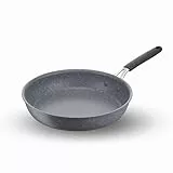 Lagostina Tempra® Mineral 012163040124 Poêle à frire avec revêtement minéral, anti-adhésif, facile à nettoyer, adaptée à l'induction, 24 cm