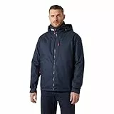 Helly Hansen Veste Homme Crew Midlayer à Capuche – Veste Imperméable Coupe-Vent avec Doublure Polaire et Capuche Pliable