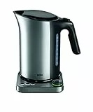Braun Household Braun Idcв Bouilloire Wk 5115 Bk, Avec Système de Cuisson Rapide & Fonction Maintien Au Chaud, 5 Niveaux de Température Pour Le Thé