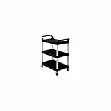 RUBBERMAID Chariot 3 plateaux charge totale 90,7kg - 85,4 x 95,9 x 47,3 cm