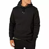 Amazon Essentials Sweat à Capuche avec Doublure Sherpa Homme, Noir, L