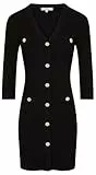 Morgan Femme 241-rmlily Robe, Noir, L EU