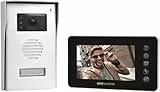 SCS Sentinel - PVF0050 - Interphone Vidéo Filaire Prim' VisioFirst 4.3 -Caméra et Audio - Ouverture Portail, Portillon, Gâche Électrique - 1 Platine Extérieure1 Moniteur - Garantie 3 Ans