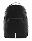 Tommy Hilfiger Sac À Dos Homme TH Corporate Backpack Ordinateur, Noir (Black), Taille Unique