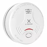 X-Sense Détecteur de Fumée avec 10 Ans de Durée de Vie de la Pile, Détecteur d'Incendie Répond à la Norme EN14604, SD11, Lot de 1