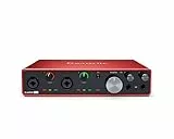 Interface Audio USB Focusrite Scarlett 8i6 3rd Gen Pour L'enregistrement, La Composition Et Le Streaming â€” Des Enregistrements Haute Fidélité, De Qualité Studio, Avec Un Son Transparent