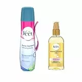 VEET - Lot d'une Brume Dépilatoire 150ml et 1 Huile Hydratante Post Epilation