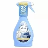 Febreze Textile Spray Désodorisant, Pureté De Coton, 500 ML, Élimine Les Odeurs Emprisonnées Dans Les Tissus Et Laisse Un Parfum Frais