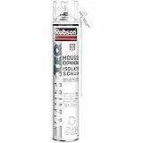 Rubson | Mousse Expansive Isolation Thermique & Phonique (aérosol de 750 ml) – Mousse polyuréthanne mono-composant et multi-matériaux – Mousse isolante blanche à structure cellulaire extra-fine