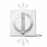 ECOVACS WINBOT W2 Pro Robot Nettoyeur de Vitres, Buses à 3 Embouts, Système de Protection à 10 Niveaux, Planification de Chemin Win-Slam 4.0, Système d'escalade Stable, Détection des Bords