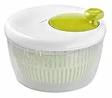 Moulinex Classic Essoreuse à salade 5 L (5/7 pers), Compatible lave-vaisselle, Essore la salade facilement et rapidement, Bouton stop, Fabriquée en France K1690104, fabriqué en France
