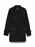 VERO MODA Trench Coat VMCHELSEA Trench-Coats Black S Black S