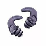 Bouchon d'oreille pour dormir Anti-Ronflement & Bruit - bouchon oreille piscine, tiennent couchés, à la nage & à la course - Pour Voyage, Travail & Sport Violet