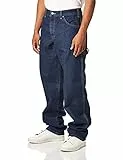 Dickies, Homme, JEAN DE TRAVAIL COUPE DÉCONTRACTÉE, BLEU INDIGO RINCÉ, 32W / 30L