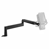 Elgato Wave Mic Arm LP - Perche de micro haut de gamme compacte avec passe-câbles, pince pour bureau, fixation polyvalente, entièrement réglable, idéale pour podcasts, streaming, jeux, télétravail