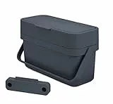 Joseph Joseph Compo 4 Caddy de recyclage des déchets alimentaires mince à remplissage facile avec aération, montage sur porte en option, 4 litres - Graphite