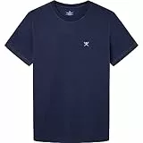 Hackett London Classic SS Tshirt T-Shirt, Bleu (Navy), M Homme