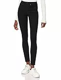 Vero Moda Femme Vmtanya Mr Piping Vi120 Noos Jean skinny, Noir (Black Black), 40W / 34L EU