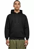Urban Classics Sweat À Capuche Uni Homme Sweat-Shirt à Capuche Noir XL