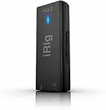 IK Multimedia iRig HD 2 - Interface pour Guitare, 96 kHz avec Conversion A/N 24 bits, Qualité Audio Supérieure, Compact, Son Professionnel, Règlage FX et Thru, Application Musicales Compatibles