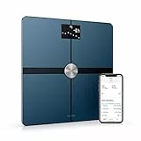 Withings Body + - Balance connectée WIFI Avec Analyse de la Composition Corporelle (Poids, Masse Grasse/Musculaire/Osseuse, Eau), Balance Pese Personne - Multi-Utilisateurs (Reconditionné)