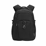 Amazon Basics Travel Laptop Backpack for 15.6 inch Laptop, Black