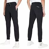 Armani Exchange Drawstring Jogger with Zip Pockets Homme Pantalon décontracté, Bleu, 44