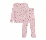 Petit Bateau Pyjama Enfant en Coton Jambes très ajustées imprimé Fleurs