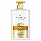 Pantene Pro-V Repair & Protect Après-Shampoing 1000ml Pompe pour Cheveux Fragiles, Secs et Abîmés. Après-Shampoing Quotidien Léger, Sans Fini Gras. Complexe de Pro-Vitamine B5 et Nutriments