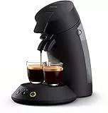 Philips Senseo Original Plus CSA210/60 Machine à café à dosettes (sélection de la puissance du café, technologie Coffee Boost, en plastique recyclé) 0.7cl Noir