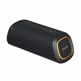 LG XBOOM Go XG7 - Enceinte Bluetooth étanche à l’Eau et à la poussière - Jusqu’à 24h d’autonomie - Bluetooth 5.1 - Puissance 40W - Basses rugissantes, Noir