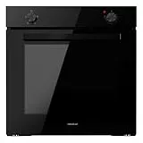 Cecotec Four encastrable Bolero Hexa C126000 Black A. 2800 W, capacité de 77 L, 4 fonctions, Steam Assist, Steam EasyClean, Cooling Fan, Triple Vitrage, Classe Énergétique A, Lumière intérieure.