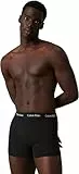 Calvin Klein Homme Boxer Lot De 5 Caleçon Coton Stretch, Noir (Black W Black WB), M