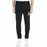 Armani Exchange Homme Icon Tracksuit Bottom Pantalon De Sport, Noir, L EU