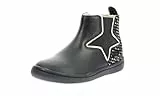 Kickers Popstar, Boots Fille, Noir Etoiles, 32