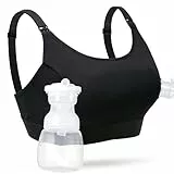 momcozy Soutien-Gorge de Pompage Mains Libres, Soutien-Gorge de Maintien et d'allaitement Ajustable, Soutien-Gorge de Pompage et d'allaitement en Un Seul Soutien-Gorge