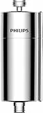 Philips Filtre de douche adoucisseur d'eau en 3 étapes, KDF, double maille, réduction du chlore, des impuretés, de la rouille, certifié NSF, pour pommeau de douche mobile (ensemble filtres de douche)